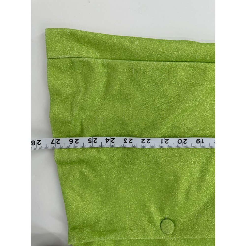 NWT - ASOS Luxe Green Shimmer Blazer Jacket  Size M - Picture 8 of 11